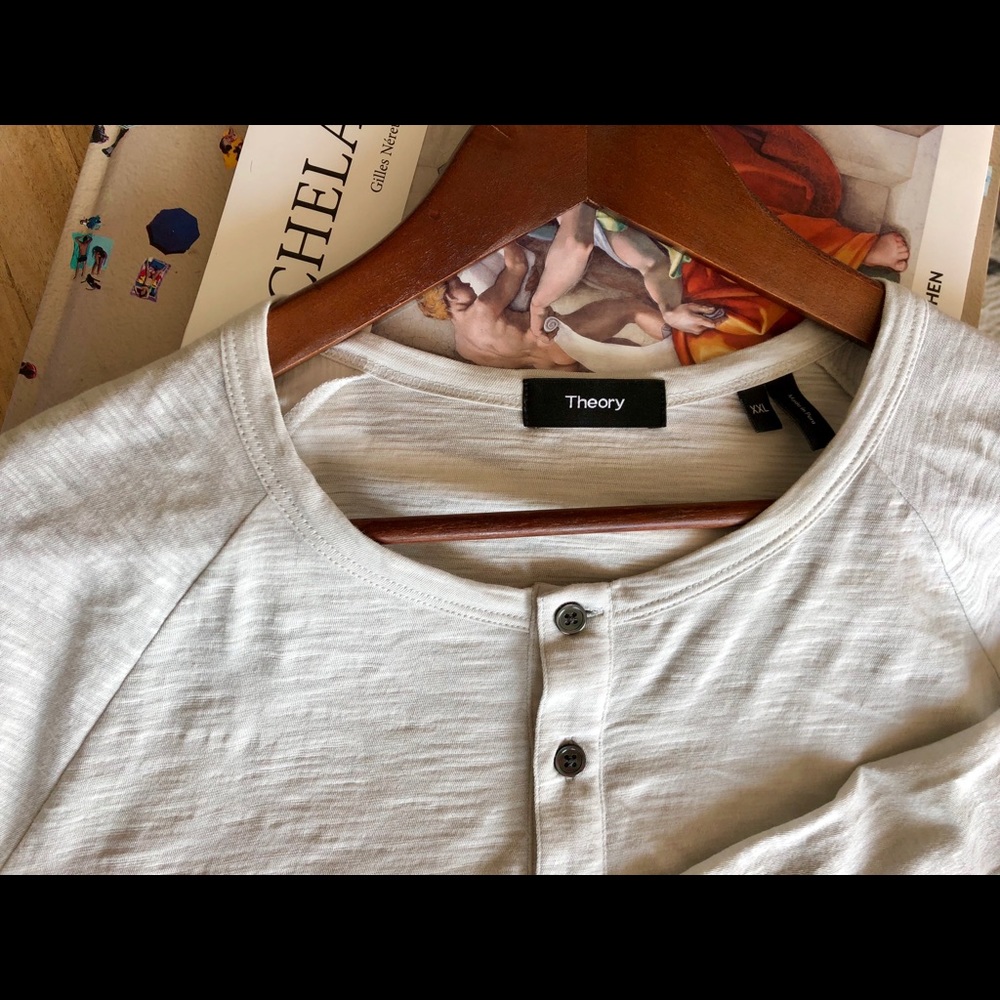 LAST CALL! Theory - Men’s Long Sleeve Shirt - XXL